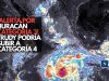 ¡Alerta por huracán categoría 3! Trudy podría subir a categoría 4