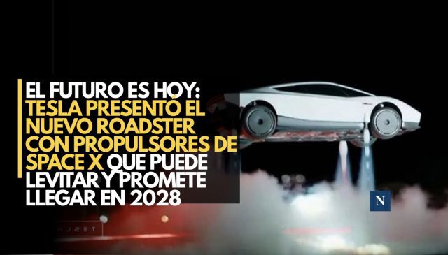 El futuro es hoy: Tesla presentó el nuevo Roadster con propulsores de SpaceX que puede levita y promete llegar en 2028