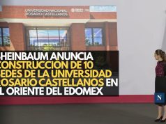 Sheinbaum anuncia construcción de 10 sedes de la Universidad Rosario Castellanos en el oriente del Edomex