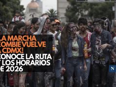 ¡La Marcha Zombie vuelve a CDMX! Conoce la ruta y los horarios de 2026