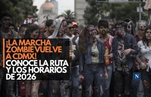 ¡La Marcha Zombie vuelve a CDMX! Conoce la ruta y los horarios de 2026