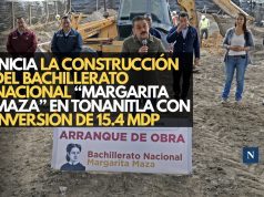 Inicia la construcción del Bachillerato Nacional “Margarita Maza” en Tonanitla con inversión de 15.4 mdp