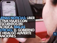 Buenas noticias: Uber activa viajes con descuentos en Pachuca. Malas noticias: el gobierno de Hidalgo advierte sanciones