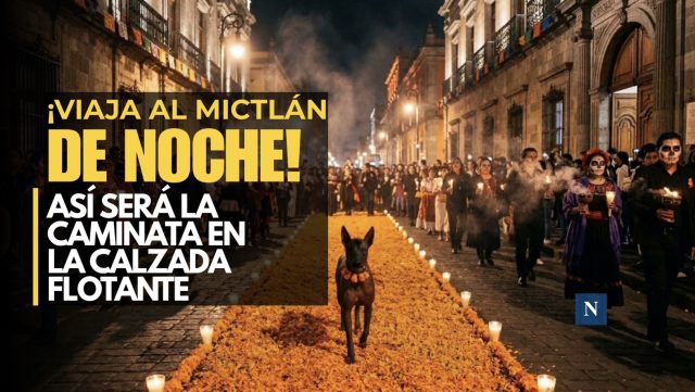 ¡Caminata al Mictlán en la Calzada Flotante! Conoce los detalles de este recorrido nocturno