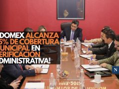 ¡Edomex alcanza 85% de cobertura municipal en verificación administrativa!