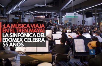 ¡La música viaja en el Tren Maya! La Sinfónica del Edomex celebra 55 años