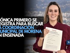 Mónica Primero se registra para buscar la Coordinación Municipal de Morena en Ensenada