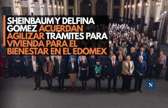Sheinbaum y Delfina Gómez acuerdan agilizar trámites para Vivienda para el Bienestar en el Edomex