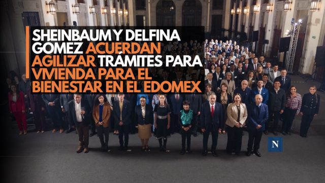 Sheinbaum y Delfina Gómez acuerdan agilizar trámites para Vivienda para el Bienestar en el Edomex
