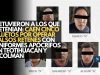 Detuvieron a los que detenían: Caen cinco sujetos por operar falsos retenes con uniformes apócrifos en Teotihuacán y Acolman