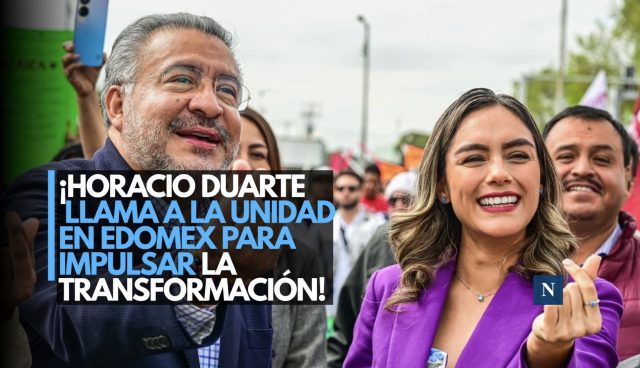 ¡Unidad para transformar Ecatepec! Horacio Duarte lanza llamado en Edomex