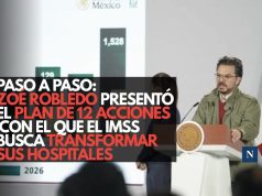 Paso a paso: Zoé Robledo presentó el plan de 12 acciones con el que el IMSS busca transformar sus hospitales