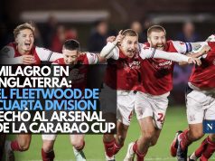 Milagro en Inglaterra: El Fleetwood de cuarta división echó al Arsenal de la Carabao Cup