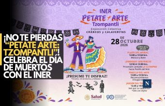 ¡No te pierdas “Petate Arte: Tzompantli”! Celebra el Día de Muertos con el INER