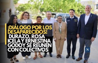¡Diálogo por los desaparecidos! Durazo, Rosa Icela y Ernestina Godoy se reúnen con colectivos