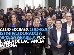 Salud Edomex otorga Distintivo Dorado a empresa Arabela por su sala de lactancia materna