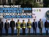 Delfina Gómez conmemoró 60 años del Plan DN-III-E y reconoció la lealtad del Ejército en Toluca