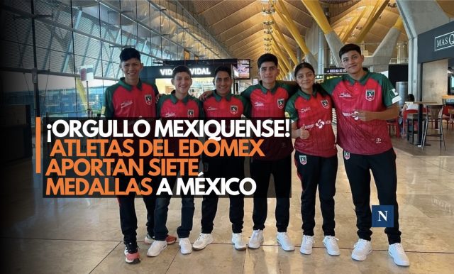¡Orgullo mexiquense! Atletas del Edomex aportan siete medallas a México