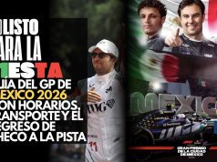 Todo listo para la F1esta: Guía del GP de México 2026 con horarios, transporte y el regreso de Checo a la pista
