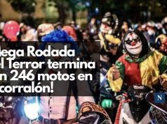 ¡Mega Rodada del Terror termina con 246 motos en el corralón!