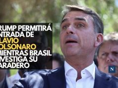 Trump permitirá entrada de Flávio Bolsonaro mientras Brasil investiga su paradero