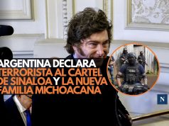 Argentina declara terroristas al Cártel de Sinaloa y La Nueva Familia Michoacana