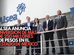 Alsea anuncia inversión de más de 250 millones de pesos en el Estado de México