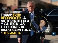 Trump evita reconocer la victoria de Lula y califica las elecciones de Brasil como una “desgracia”