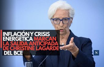 Inflación y crisis energética marcan la salida anticipada de Christine Lagarde del BCE