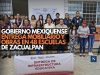 Gobierno del Estado de México entrega mobiliario y obras en 48 escuelas de Zacualpan